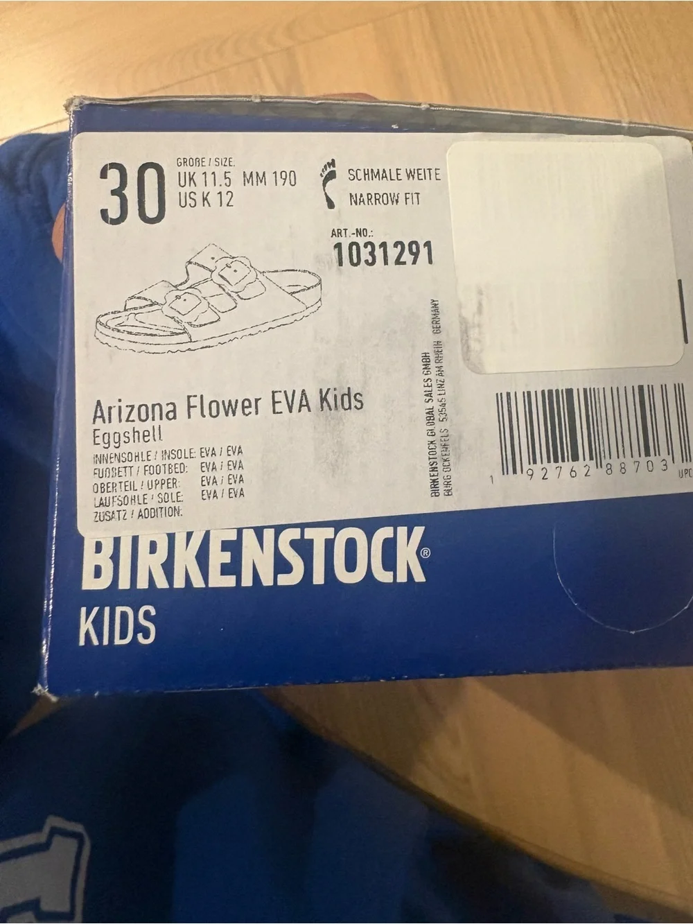Kids Birkenstock Two-Strap Buckle Sandals
